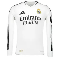 Camisa I Real Madrid 2024 2025 Adidas oficial manga comprida